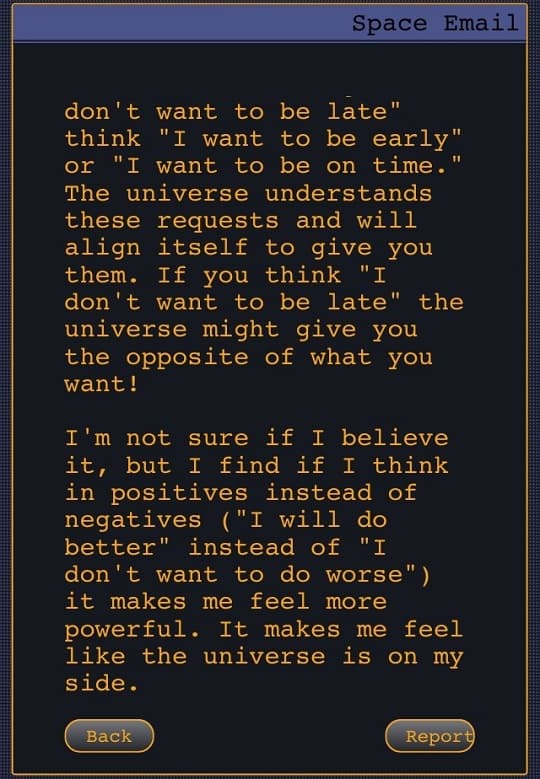 space email 2